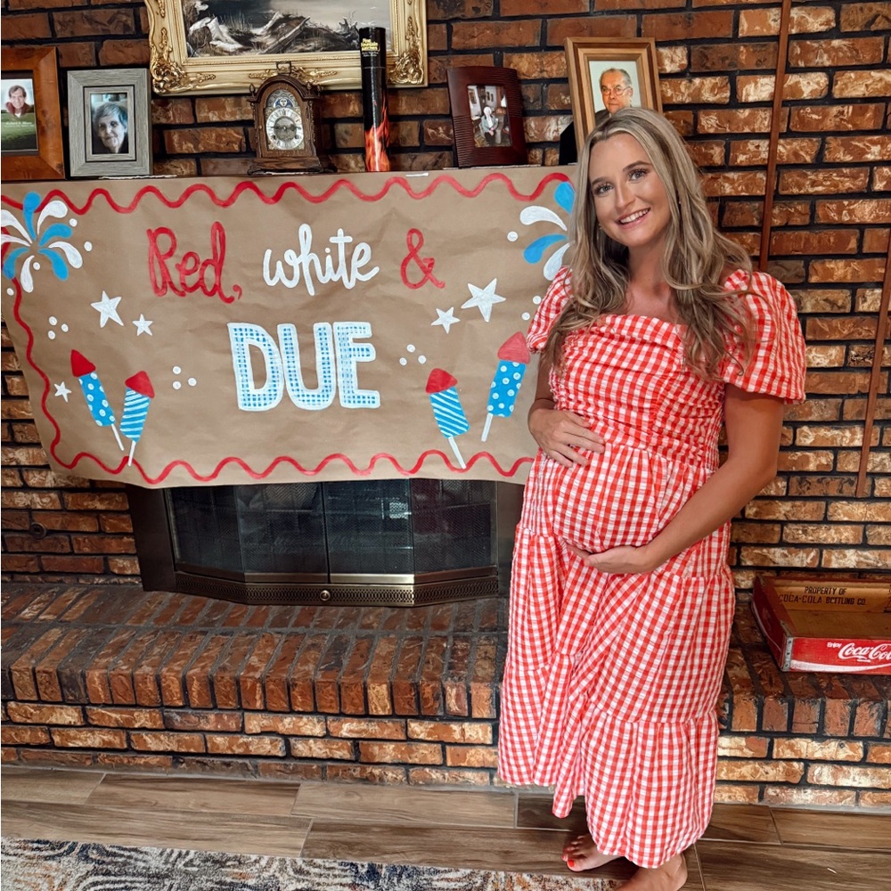 Red Gingham Dress